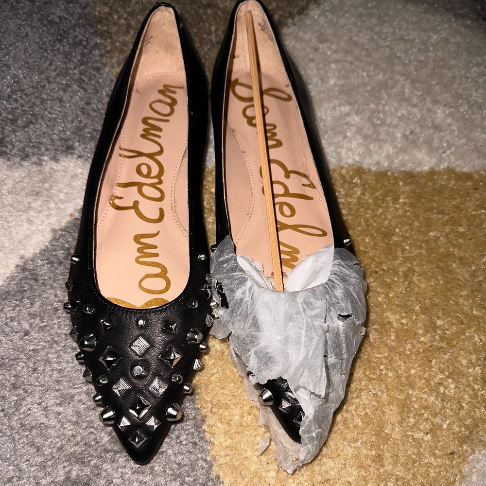 Sam Edelman studded pointed toe flats